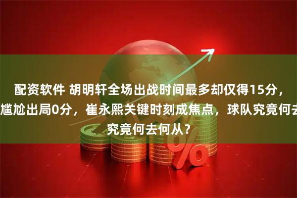 配资软件 胡明轩全场出战时间最多却仅得15分，张皓嘉尴尬出局0分，崔永熙关键时刻成焦点，球队究竟何去何从？